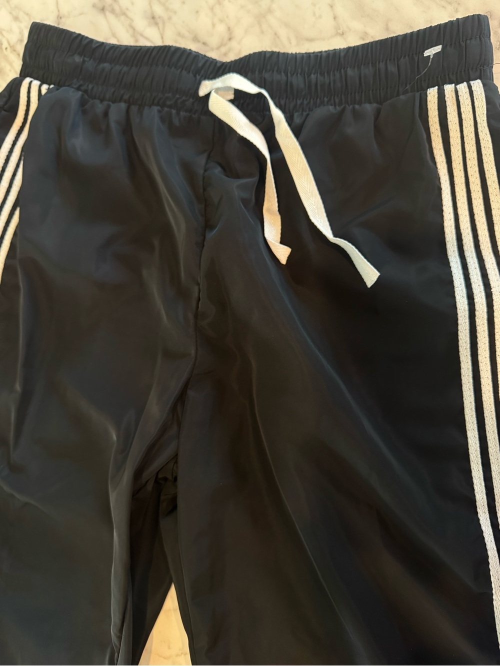 Jolie & Joy Black Drawstring Side-Stripe Track Pants for Women NWOT - Picture 4 of 6